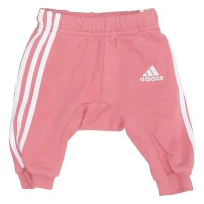 Sweatpants (Pink, White) from Adidas Cotton, Recycled polyester