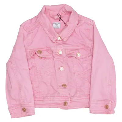 Jeansjacka (Rosa) från Polarn O. Pyret Bomull, Elastan