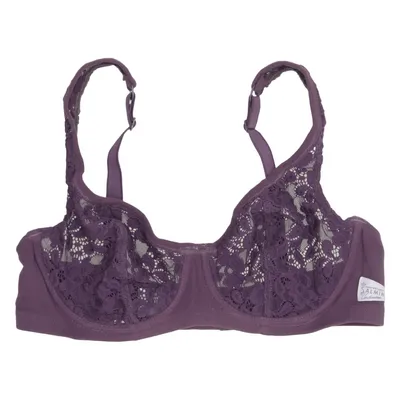 Bra (Purple) from Salming Cotton, Elastane
