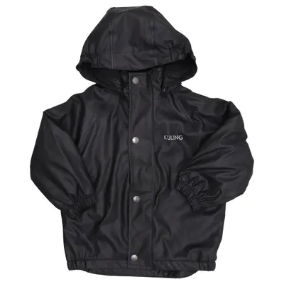 Rain jacket (Black) from Kuling Polyester, Polyurethane