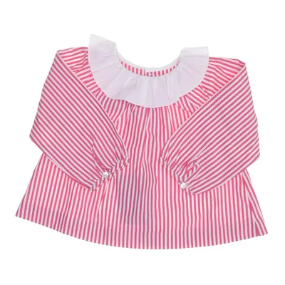 Blus (Rosa, Vit) från Jacadi Paris Bomull