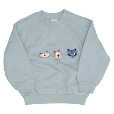 Sweatshirt (Grün) von Cool Club by SMYK Baumwolle, Elasthan