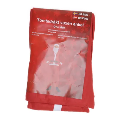 Maskeradkläder (Röd) från DollarStore Polyester