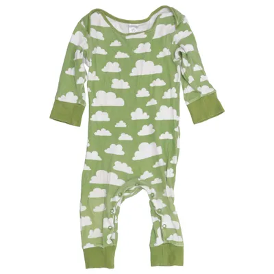 Barboteuse (Vert, Blanc) de Färg & Form Coton
