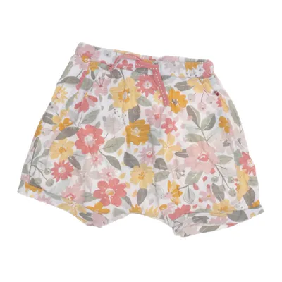 Shorts (White, Multicolored) from People Wear Organic