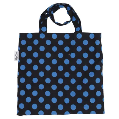 Sac en toile (Noir, Bleu) de Happy Socks