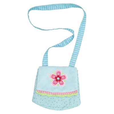 Shoulder-bag (Blue, Multicolored) from Haba Polyester