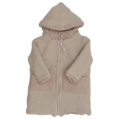 Manteau (Beige) de Handmade Laine
