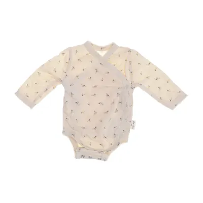 Body (Beige, Flerfärgad) från Konges Sløjd Elastan, Ekologisk bomull