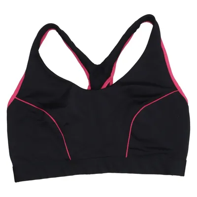 Sports bra (Black, Pink) from Hoplun Elastane, Polyamide, Polyester