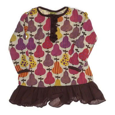 Klänning (Flerfärgad) från Duns Ekologisk bomull