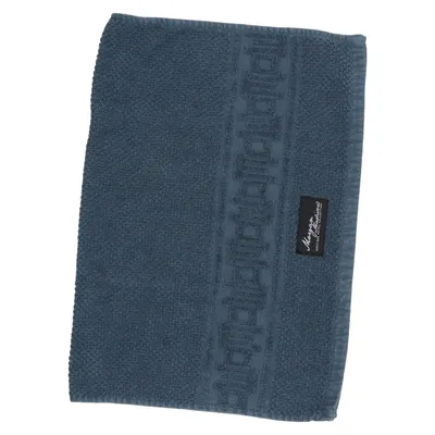 Handtuch (Blau) von Morgan Madison Bio-Baumwolle
