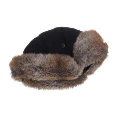 Pilotenmuts (Zwart, Beige) van Barts Acryl, Nylon, Polyester