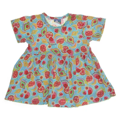 Klänning (Blå, Flerfärgad) från European Kids Lindex Bomull