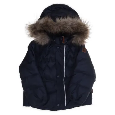 Vinterjacka (Blå) från Reima Dun, Fjädrar, Polyamid, Polyester, Polyuretan