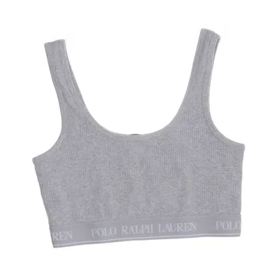 Sport-bh (Grijs) van Polo Ralph Lauren Katoen, Modal, Elastaan