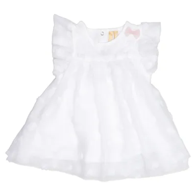 Flower girl dress (White) from Orchestra Cotton, Polyester