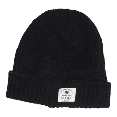 Beanie (Black) from Sätila Acrylic, Merino wool, Polyester