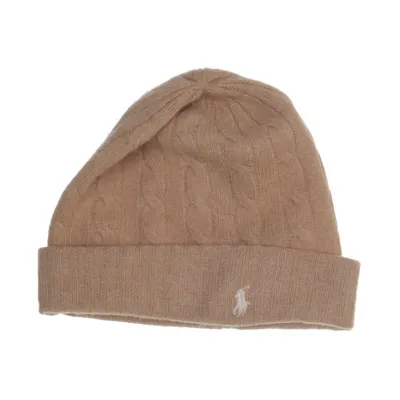 Beanie (Beige) from Polo Ralph Lauren Cashmere, Wool