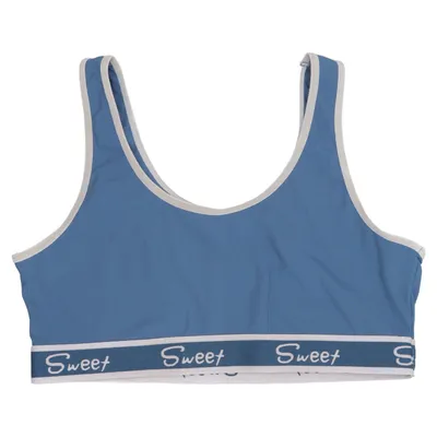 Bralette (Blauw, Beige) van Sweet