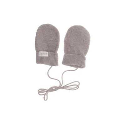 Wanten (Beige) van Strickgut Wol