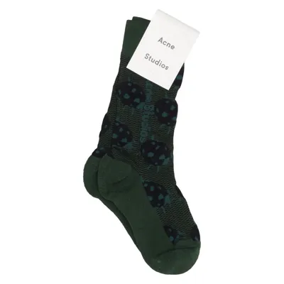 Chaussettes (Ladybug Sock) de Acne Studios Coton, Élasthane, Polyamide