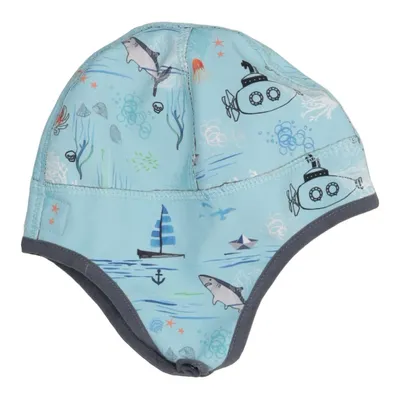 UV-keps (Blå, Flerfärgad) från Racoon Polyester
