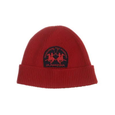 Beaniehue (Rød) fra La Martina Uld