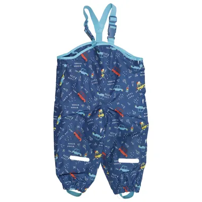 Pantalon de neige (Bleu, Multicolore) de Pocopiano Polyester recyclé