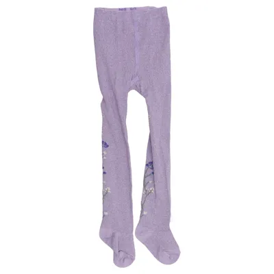 Tights (Purple) from MP Denmark Cotton, Elastane, Metallic fiber, Polyamide
