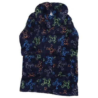 Peignoir (Bleu, Multicolore) de Vintage Knox Polyester