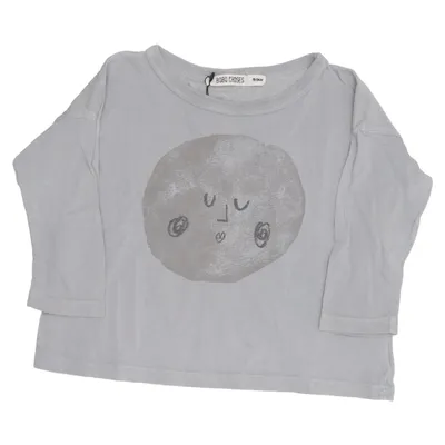 Long sleeve T-shirt (Gray) from Bobo Choses Cotton