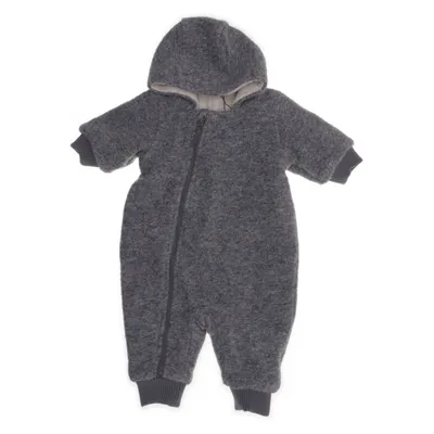 Mjukisdräkt (Grå) från Lindex Baby Polyester, Ull