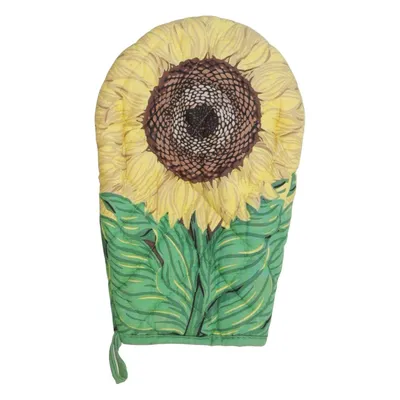 Ovenwanten (Groen, Geel, Bruin) van Reserved Katoen, Polyester