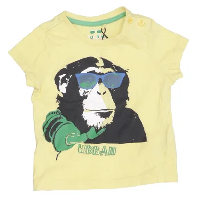 T-shirt (Geel, Meerkleurig) van Lupilu Katoen