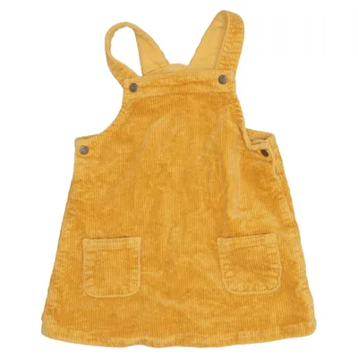 Denimspencer (Gul) fra Lindex Baby Bomuld, Elastan