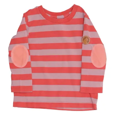 T-shirt à manches longues (Rouge, Rose) de Finkid Coton, Élasthane