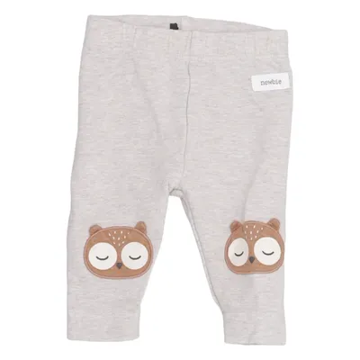 Leggings (Gray, Brown) from Newbie by KappAhl Cotton, Elastane