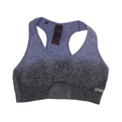 Brassière (Bleu, Gris) de Gymshark Élasthane, Polyamide, Polyester