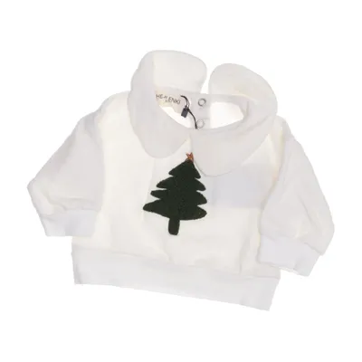 Sweatshirt (White) from HEJLENKI Cotton, Elastane