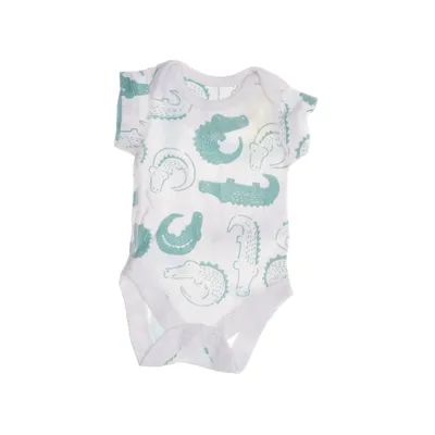 Romper (Wit, Groen) van M&S Katoen
