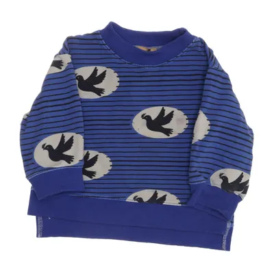 Collegetröja (Blå, Svart, Vit) från Mixed Grill Bomull, Elastan