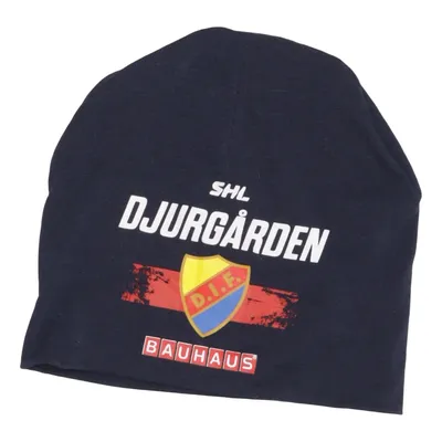 Beanie (Blauw, Meerkleurig) van Djurgården Katoen, Polyester