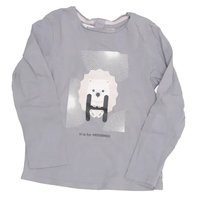 Langærmet t-shirt (Grå) fra Obaïbi Bomuld
