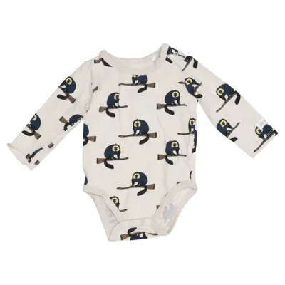 Body (Beige) fra Little Me Bomuld, Elastan
