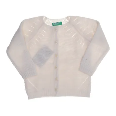 Kofta (Vit) från United Colors of Benetton Akryl, Ull