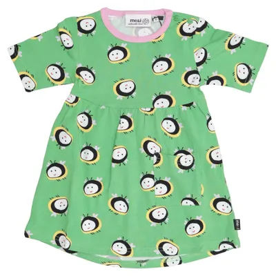 Robe (Vert, Multicolore) de Me&i Élasthane, Coton biologique