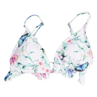 Haut de bikini (Blanc, Multicolore) de Nanette Lepore Élasthane, Polyamide, Polyester