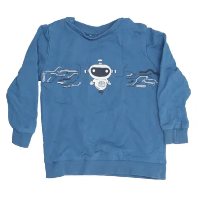 Sweatshirt (Blauw) van So Cute Katoen