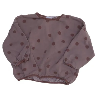 Collegetröja (Brun) från Zara Bomull, Elastan